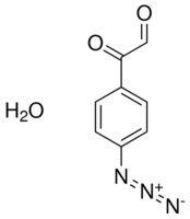 p-Azidophenyl Glyoxal hydrate Chemical Structure